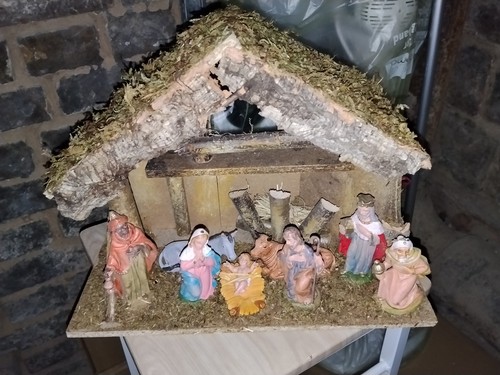 Krippe weihnachtskrippe holz - krippe,
