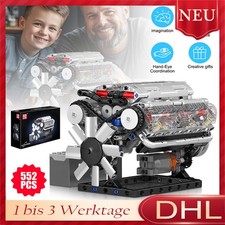 Technik V8-Motor-Modellbausatz