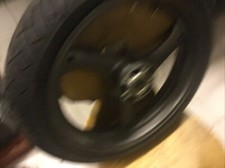 Suzuki GS 500 E Gm51 B  Felge Vorne Mit Reifen Bridgestone Bt45r