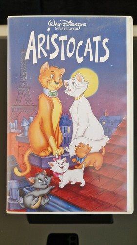 Aristocats vhs kassette - aristocats,