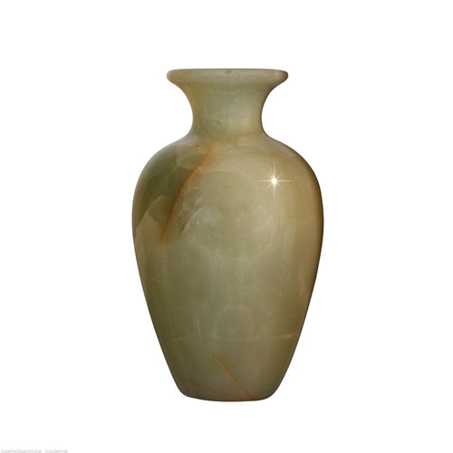 Vase aus grünem onyx - aus,