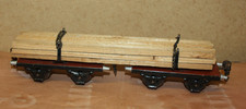 Märklin Spur 0 Langholzwagen