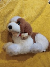 Plüschhund Bernhardiner von SUGYP, Switzerland - 27 cm lg.