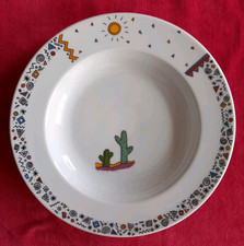 TEQUILA ? KAKTUS Winterling Porzellan tiefer / Suppen- / Pasta Teller 22cm D