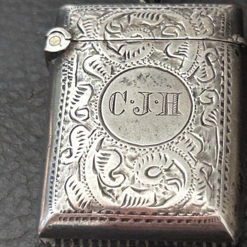 Edwardianisches vesta etui - edwardianisches,