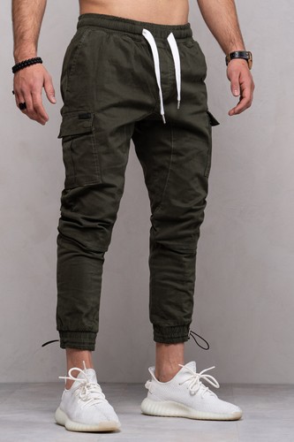 Herren cargo chino hose jogger - cargo,