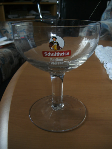 Bierglas berliner weisse - berliner,