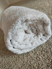 Erwin Müller  Frottee Decke riesiges Badehandtuch Handtuch helles Rosa bis Weiß 