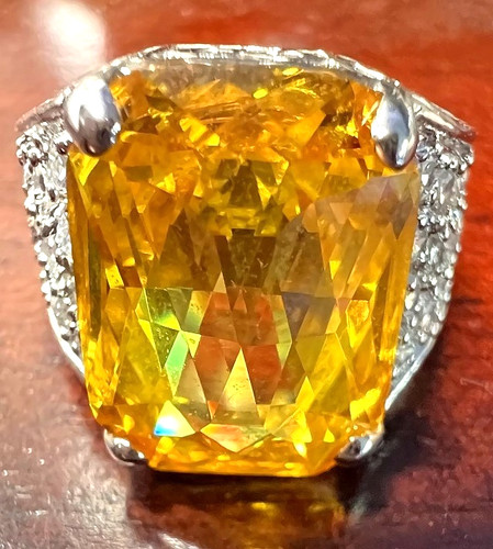 Eleganter damenring 925 - ,
