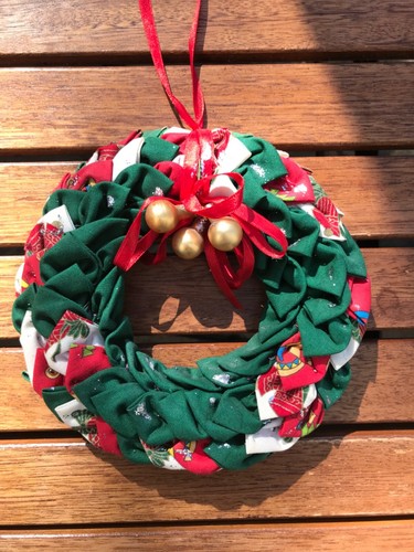 Weihnachtlicher kranz 16cm - kranz,