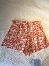 toile de jouy shorts size 10 / 40