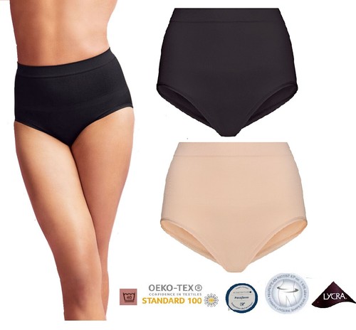 Damen seamless form slip mit - seamless,