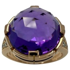 Rare Vintage Bvlgari Rose Cut