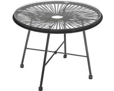 Glastisch Beistelltisch Rund