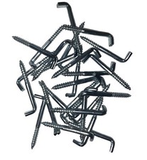 Schraubhaken Schlitz gerade /