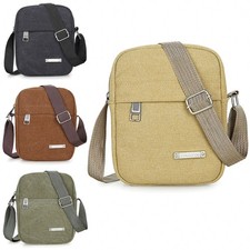 Canvas Herren Umhängetasche