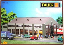 Spur H0 Faller B-543 Bausatz moderner E-Lok Schuppen - OVP (3306K)