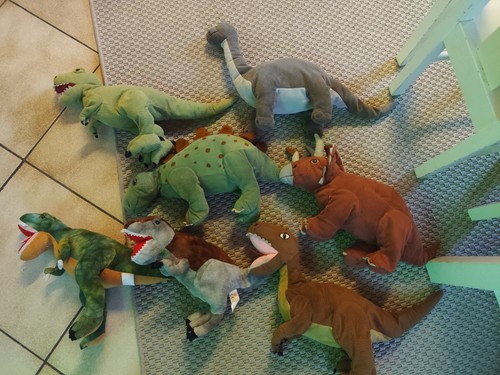 Dino plüschtier sammlung - plüschtier,