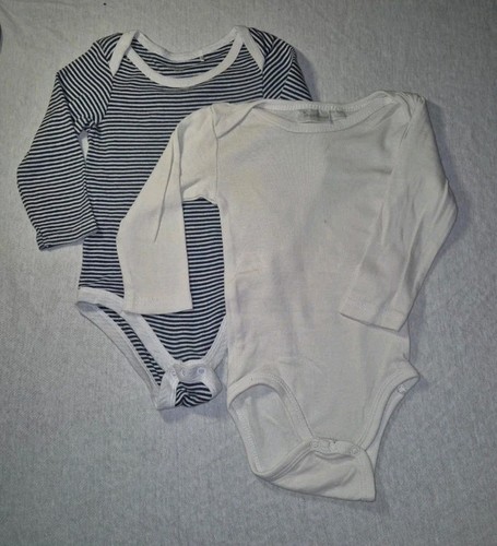 Bodys langarm 74 80 - 2x, gr.