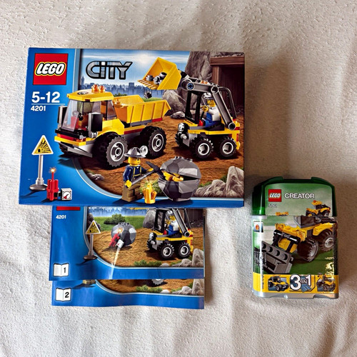 Lego city 4201 bagger mit - city,