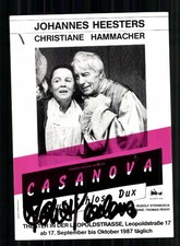 Johannes Heester Autogrammkarte Original Signiert  # BC 226656