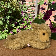 Schaf Lamm Kuscheltier braun