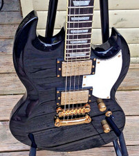 Harley Benton DC-Custom Black