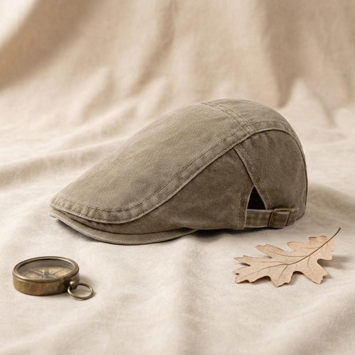 Vintage flatcap baumwolle - flatcap,