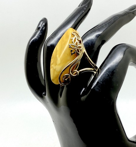 Bernstein ring handarbeit - ring,
