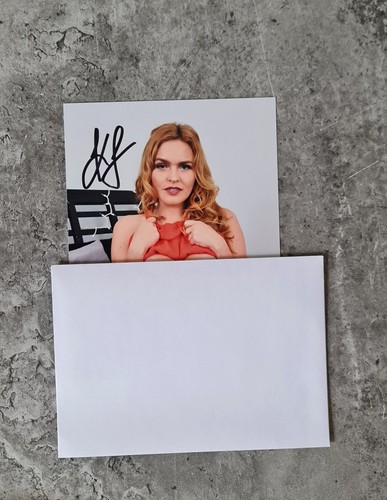 Krissy lynn autogramm - autogramm, /