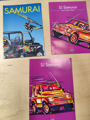 Prospekt suzuki samurai - 3x,
