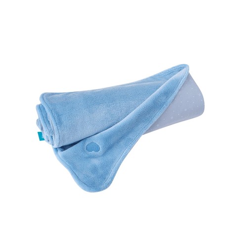 Babydecke myhummy blau - babydecke,