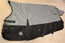 HKM Orlando Highneck Regendecke – 145 cm, frisch gereinigt & imprägniert