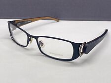 Boucheron Brille Damen Schwarz Strass Holz Bügel Vollrand BEO 140.03 NP: 660€