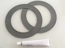 2x Gummi Sicken Passen Für