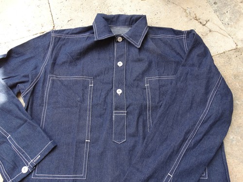 Denim worker shirt jeans hemd - shirt,