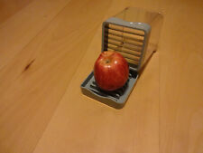 obst und gemüseschneider aus Stahl, Glas und Kunststoff 10cmx10cmx12cm