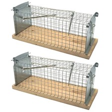 2er set lebend rattenfalle - 2er,