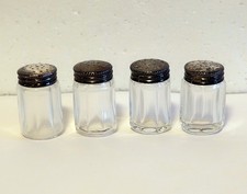 2 Paar Salzstreuer & Pfefferstreuer 925 Sterling Silber