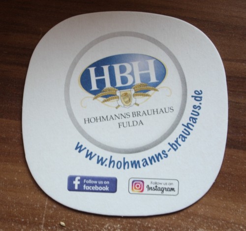 Bierdeckel bierfilz hohmanns - bierdeckel,