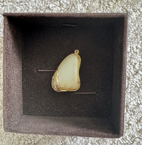 Hetian jade anhänger - jade,