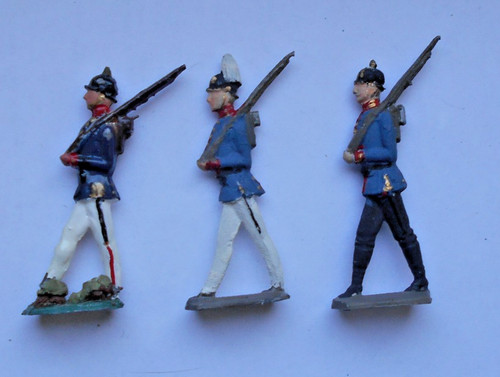 Soldaten zinn beidseitig - 3, zinn,