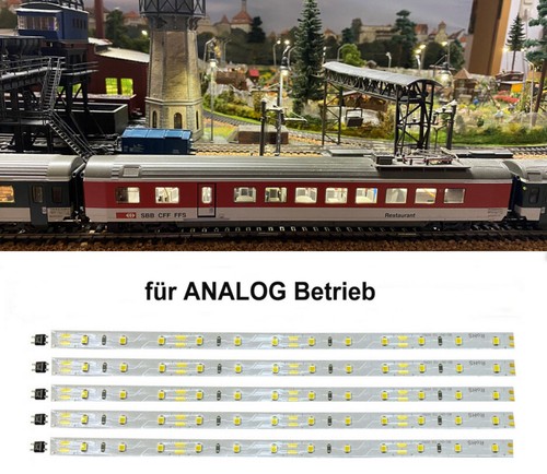 5 stück waggon - 9,80€/m,