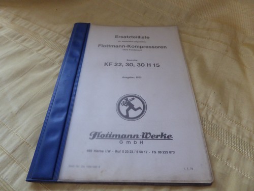 Ersatzteilliste flottmann - ersatzteilliste,