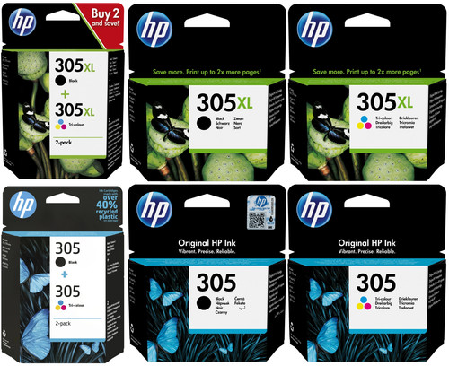 Original 305 tinte patronen - hp,