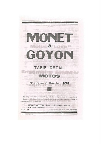 Heft monet goyon - monet,