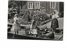 S193 AK Im Spreewald Frauen in Tracht im Kahn  gelaufen 1967