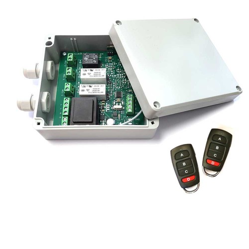 Set handsender kanal und - 2x,