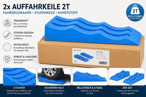 Auffahrkeile pkw auto - 2x, t