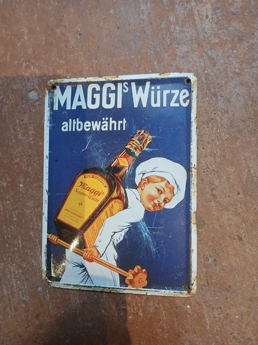 Blechschild mini maggi - mini, maggi's